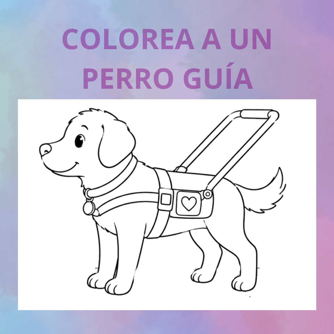 RECURSO GRATUITO_ COLOREA AL PERRO GUÍA